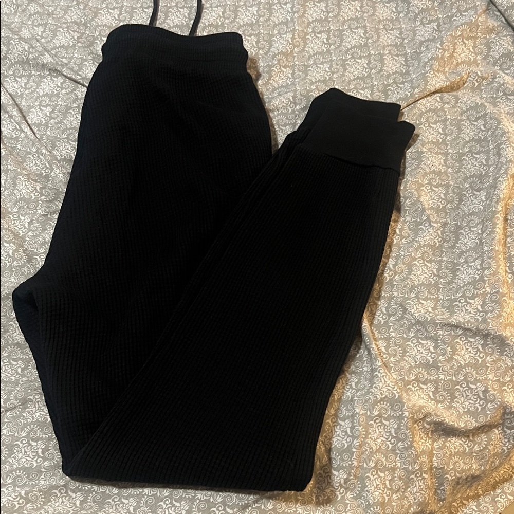 Cotton Citizen Black Track Pants